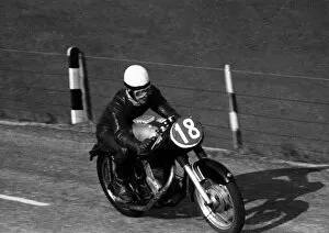 Images Dated 9th December 2016: George Braun (Horex) 1955 Senior TT