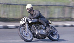 Images Dated 19th July 2021: George Collis (Triton) 1967 Senior Manx Grand Prix