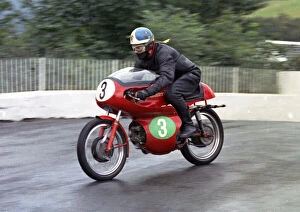 Images Dated 19th July 2021: George D C Costain (Aermacchi) 1967 Lightweight Manx Grand Prix