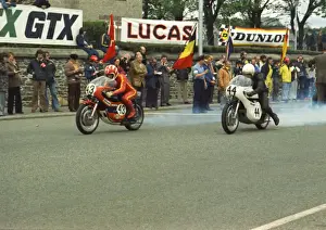 George Fogarty & Ernie Pitt (Yamaha) 1974 Formula 750 TT