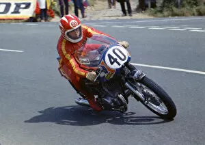 Images Dated 14th February 2019: George Fogarty (Suzuki) 1974 Production TT