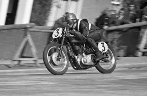 Images Dated 20th September 2020: George Kenyon (BSA) 1961 Senior Manx Grand Prix