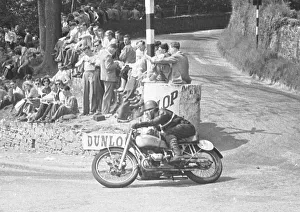 Images Dated 6th September 2021: George Milner (Douglas) 1951 Junior Clubman TT