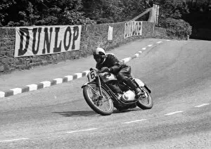 Images Dated 11th May 2018: George Northwood (BSA) 1955 Junior TT