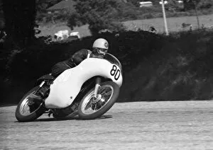 Images Dated 2nd November 2019: George Purvis (AJS) 1961 Junior TT