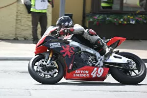 Images Dated 9th October 2021: George Spence (Aprilia) 2010 Superstock TT