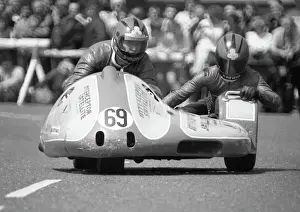 Gerald Tennant & Arthur Wroth (Suzuki) 1986 Sidecar