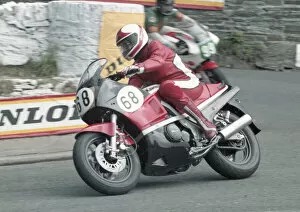 Images Dated 4th November 2020: Gerd Bilger (Kawasaki) 1985 Production TT