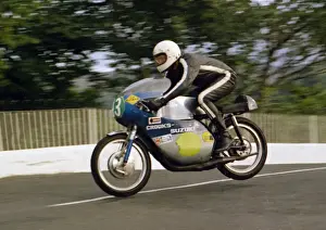 Gerry Babb (Crooks Suzuki) 1974 Lightweight Manx Grand Prix