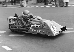 Gerry Boret & Nick Boret (Renwick Konig) 1974 750 Sidecar TT