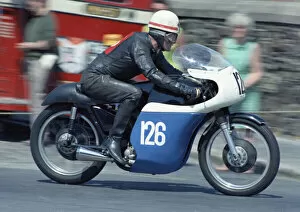 Images Dated 12th November 2020: Gerry Borland (AJS) 1969 Junior TT