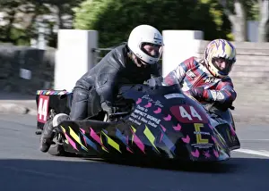 Gerry Flynn & Wade Boyd (Jacobs Kawasaki) 1994 Sidecar TT