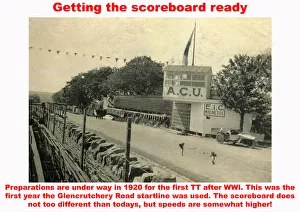 Getting the scoreboard ready