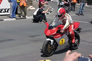 Images Dated 6th May 2022: Giacomo Agostini (MV) 2009 TT Parade Lap