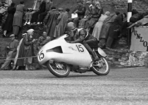 Images Dated 7th December 2015: Giuseppe Lattanzi (Mondial) 1955 Ultra Lightweight TT