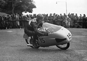 Images Dated 13th October 2018: Giuseppe Lattanzi (Mondial) 1955 Ultra Lightweight TT