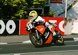 Glen English Gallery: Glen English (Kawasaki) 1991 Supersport 400 TT