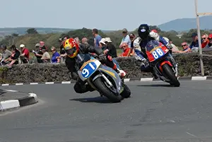 Glenn Harrison (Suzuki) and Jez Hill (Honda) 2011 Southern 100