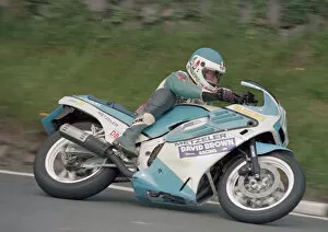 Images Dated 6th March 2020: Glenn Williams (Suzuki) 1986 Production D TT