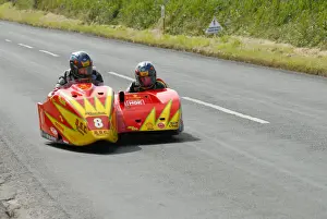 Glyn Jones & Richard Murphy (DMR Suzuki) 2010 Jurby Road