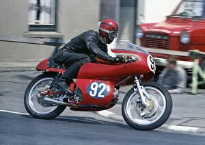 Images Dated 24th January 2022: Godfrey Benson (Aermacchi) 1967 Junior TT