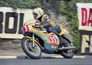 Images Dated 10th June 2021: Godfrey Benson (Yamaha) 1976 Production TT