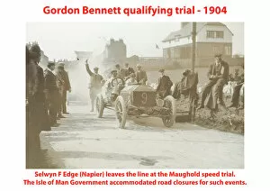 Images Dated 3rd October 2019: Gordon Bennett qualifying trial - 1904