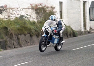 Images Dated 28th July 2021: Gordon Brown (Maxton Yamaha) 1980 Junior Manx Grand Prix