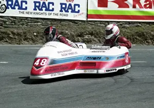 Shelbourne Prints: Gordon Jones & Julie Jones (Shelbourne) 1993 Sidecar TT