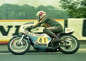 Images Dated 29th February 2020: Gordon Pantall (Fowler Yamaha) 1976 Senior TT