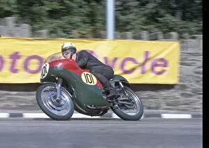 Images Dated 16th June 2022: Gordon Pantall (Matchless) 1967 Senior Manx Grand Prix