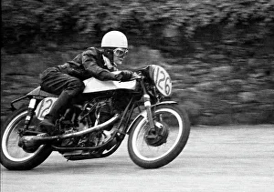 1958 Junior Manx Grand Prix Collection: Gordon Penson FBS 1958 Junior Manx Grand Prix