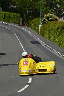 Gordon Shand & Frank Claeys (Shand Cameron Honda) 2015 Sidecar TT