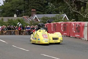 Gordon Shand & Frank Claeys (Shand Suzuki) 2022 Sidecar TT