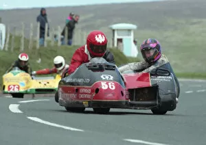 Images Dated 19th July 2020: Gordon Shand & James Campbell (Shand Yamaha) 1995 Sidecar TT