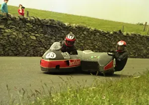Gordon Shand & Johny Shedden (Shand) 1987 Sidecar TT