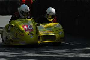 Gordon Shand Gallery: Gordon Shand & Phil Hyde (Shand Suzuki) 2013 Sidecar TT
