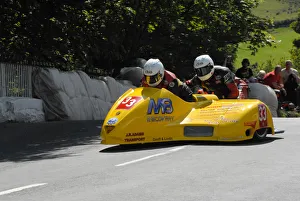 Images Dated 8th June 2009: Gordon Shand & Stuart Graham (Shand) 2009 Sidecar TT