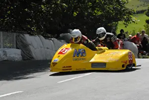 Stuart Graham Prints: Gordon Shand & Stuart Graham (Shand) 2009 Sidecar TT