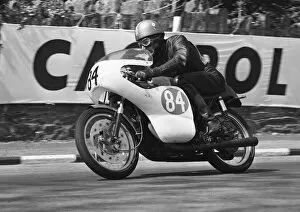 Images Dated 13th December 2015: Gosta Jensen (Honda) 1967 Lightweight TT