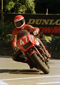 1987 Newcomers Manx Grand Prix Prints: Graeme Lawson (Kawasaki) 1987 Newcomers Manx Grand Prix