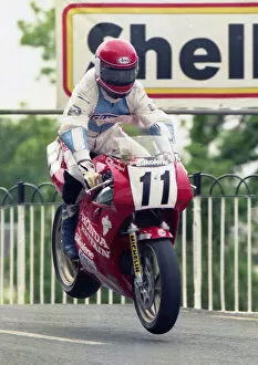 Graeme McGregor (Honda) 1990 Senior TT