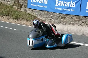 Graham Alcock & Kerry Williams (Triumph) 2007 Parade Lap