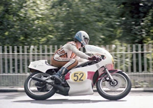 Images Dated 21st July 2020: Graham Armstrong (Yamaha) 1983 Senior Manx Grand Prix