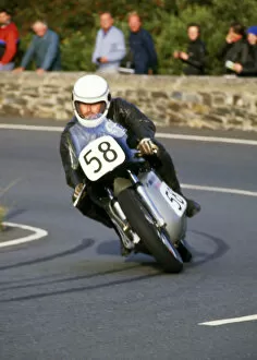 Images Dated 30th July 2021: Graham Boothby (Norton) 1986 Senior Classic Manx Grand Prix
