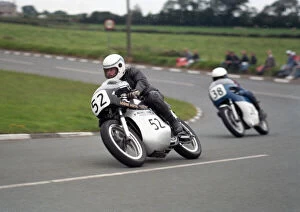 Images Dated 30th July 2021: Graham Boothby (Norton) 1987 Senior Classic Manx Grand Prix