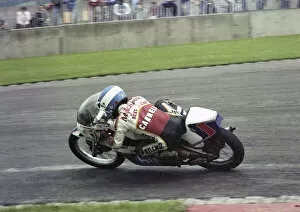 Images Dated 28th October 2020: Graham Cannell (Yamaha) 1982 Donington