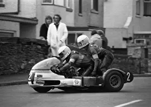 Graham Hilditch & Kevin Littlemore (Yamaha) 1976 Southern 100