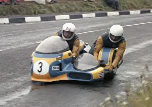 Graham Milton & John Brushwood (British Magnum) 1978 Sidecar TT