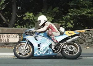 1996 Senior Manx Grand Prix Prints: Graham Morton (A & D Christie Honda) 1996 Senior Manx Grand Prix